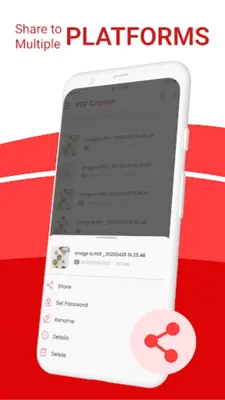 Image to PDF android App screenshot 0